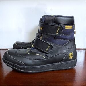Timberland Kids Waterproof Winter Boots Black/Yellow Size 6 Snow Hiking